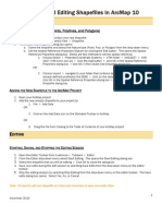 Creating and Editing Shapefiles in ArcMap