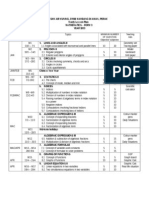 F3 Maths Annual Scheme of Work - 2011