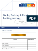 Banks, Banking & Retail Banking Services: Prepared By:: Mithun Shankar