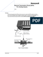 HC900 Remote Termination Panel (RTP) For Analog Inputs