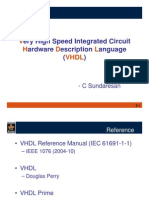 Ery High Speed Integrated Circuit Ardware Escription Anguage