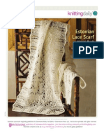 Lace Stole Estonian