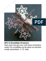 Snowflake Ornament