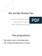 MCQ Pointers (Prof. Reyes) (Unofficial)