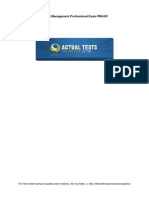 Actualtests - Pmi-001 Questions Answers With Explanation October.2011