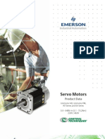 Servo Motors: Product Data