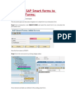 Migrating SAP Smart Forms To Adobe Forms