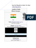 Republic of India: This Article Is About The Republic of India. For Other Uses, See