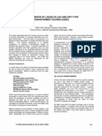 A Comparison of Liquid-Filled and Dry-Type Transformer Technologies (2000)