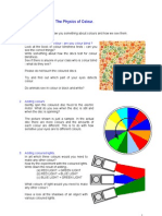 The Physics of Colour.: 1. How Well Do You See Colour - Are You Colour Blind ?