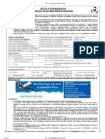 IRCTC LTD, Booked Ticket Printing