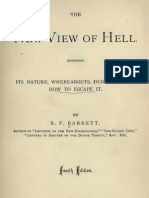 B F Barrett THE NEW VIEW OF HELL Philadelphia 1878