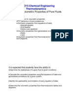 Volumetric Properties of Pure Fluids