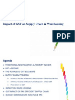 Impact of GST On Warehousing and Supply Chain