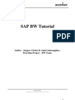 Sap BW Tutorial Accenture