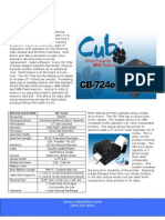 Cub CB-724e Desktop Barcode and Label Printer Brochure