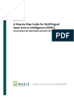 A Step by Step Guide For Multilingual OSINT PDF