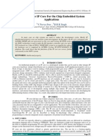 PS2 Controller IP Core For On Chip Embedded System Applications