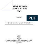 2015 Senior Curriculum Volume 1