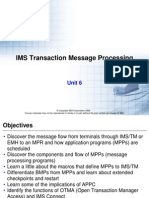 IMS Transaction Message Processing: Unit 6