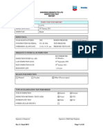 Sample Inspection Report of Exchanger