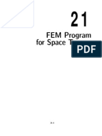 FEM Program For Space Trusses