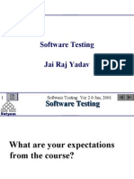 Software Testing (Satyam) by Jai Raj Yadav