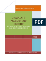 Maintenance Planning - Assessment Report.1