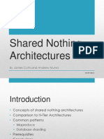 Shared Nothing Architectures