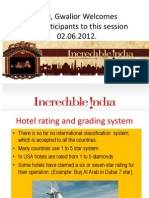 Rating and Grading of Hotels