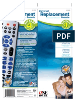 URC-4220 Remote Control Manual