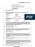 Negotiations 5 - Clinching The Deal - Worksheet