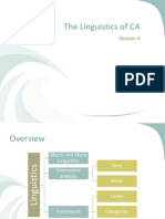 (Elt) The Linguistics of Contrastive Analysis