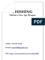 Article On Phishing - A New Age Weapon