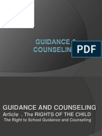 Guidance and Counseling