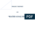 Ratio Analysis in Cement Industry