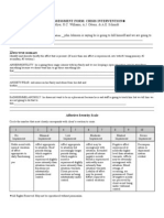 Triage Asessment Form