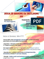 India Is Signing or Declining