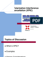 Cross Polarization Interference Cancellation (XPIC)