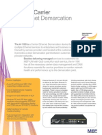 Ethernet Demarcation: Multi-Port Carrier