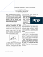 Automatic Systems For Wear Measurement of Contact Wire in Railways