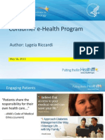 Consumer E-Health Program