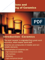 Applications and Processing of Ceramics