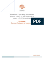 SOP - CISCO Switchzoning (FC Attached Servers)