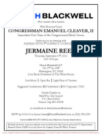 Evening With Jermaine Reed