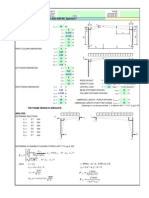 Web Tapered Frame Design Based On AISC-ASD 9th, Appendix F Input Data & Design Summary