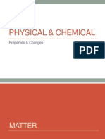 Matter Physical Chemical Properties