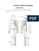 Hijama (Cupping) Treatment Points PDF