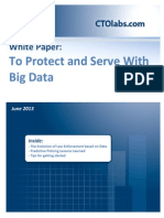 Predictive Policing and Big Data