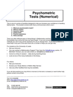 Psychometric Tests PDF